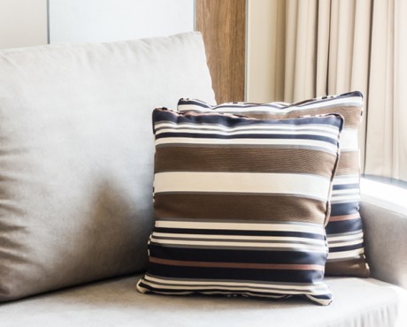 Extensive range of fabrics and upholstery